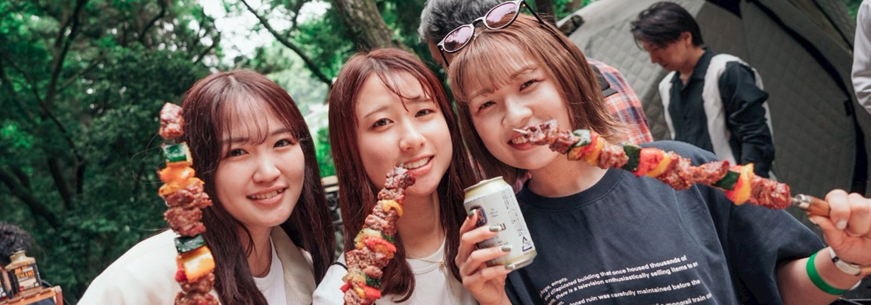 BBQでニコニコグループ