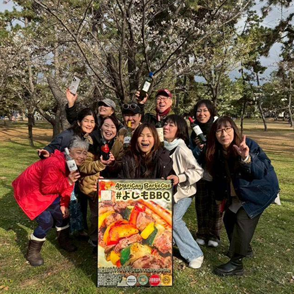 お花見イベントの様子